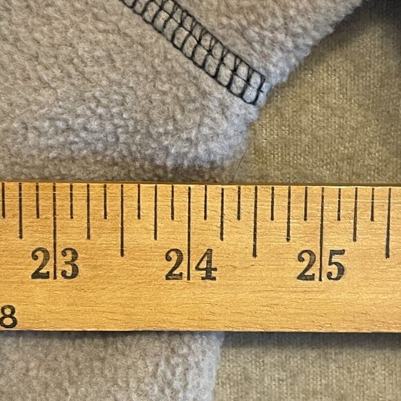 St John's Bay Jacket Men's Large Tan Fleece Pockets - Picture 6 of 11